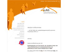 Tablet Screenshot of lag-autonomefrauenhaeusernrw.de
